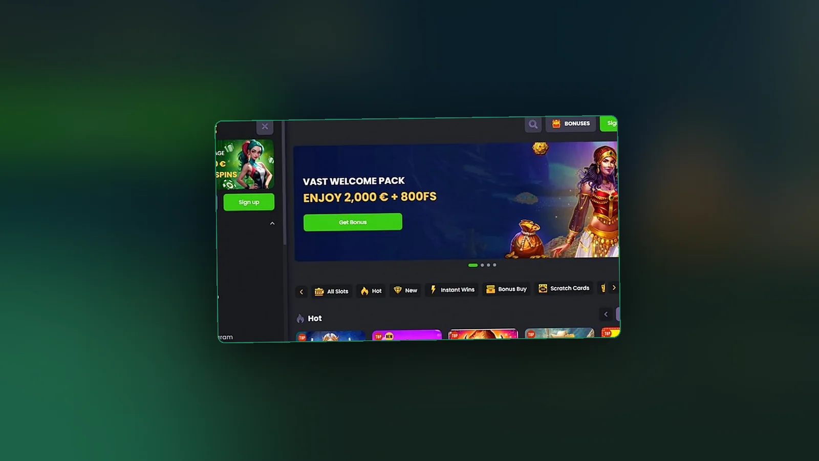Spinline bonus